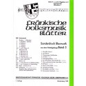 Fränkische Volksmusik Blätter Band 5. Sonderdruck Blasmusik aus dem Fichtelgebirge