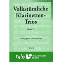 Volkstümliche Klarinetten-Trios. Band 2