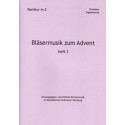 Bläsermusik zum Advent, H. 2: Partitur in C